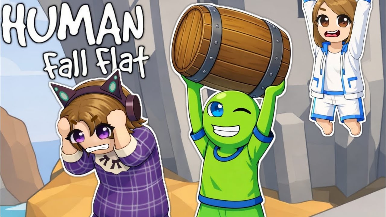 20 MINUTOS de CAOS no *Human Fall Flat