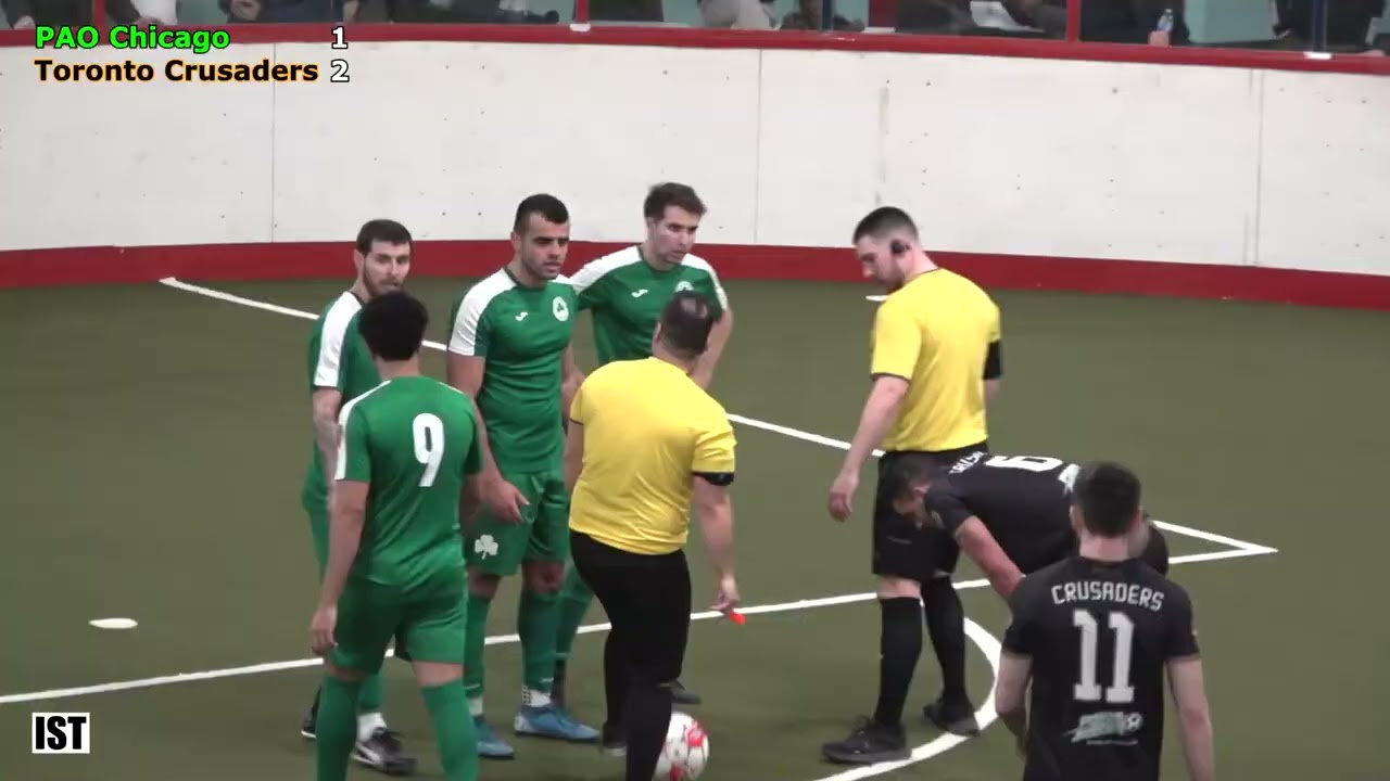 CONSOLIDATED - Pro Indoor Arena Soccer  Toronto Canadian Crusaders vs PAO Chicago  in Scarborough
