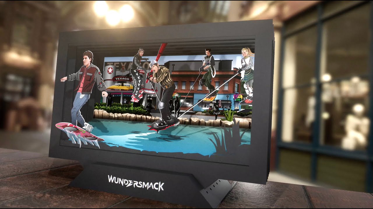 Mcfly MULTIPLANES Diorama (Back to the Future Inspired)