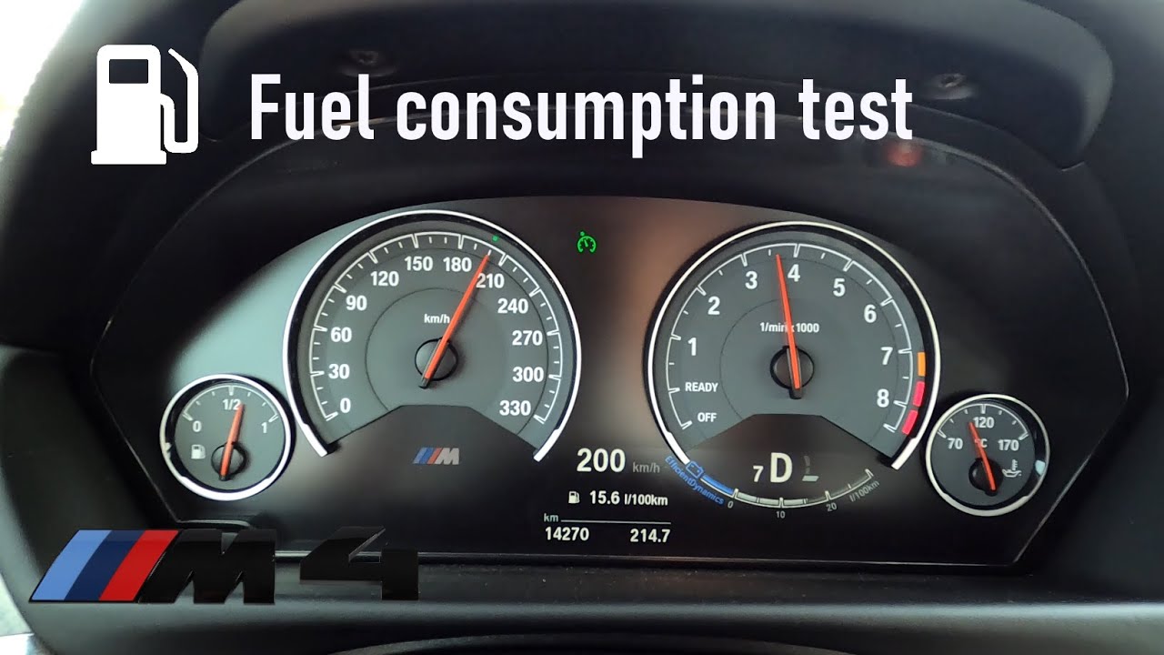 BMW M4 F82 - Competition Package | Fuel Consumption Test