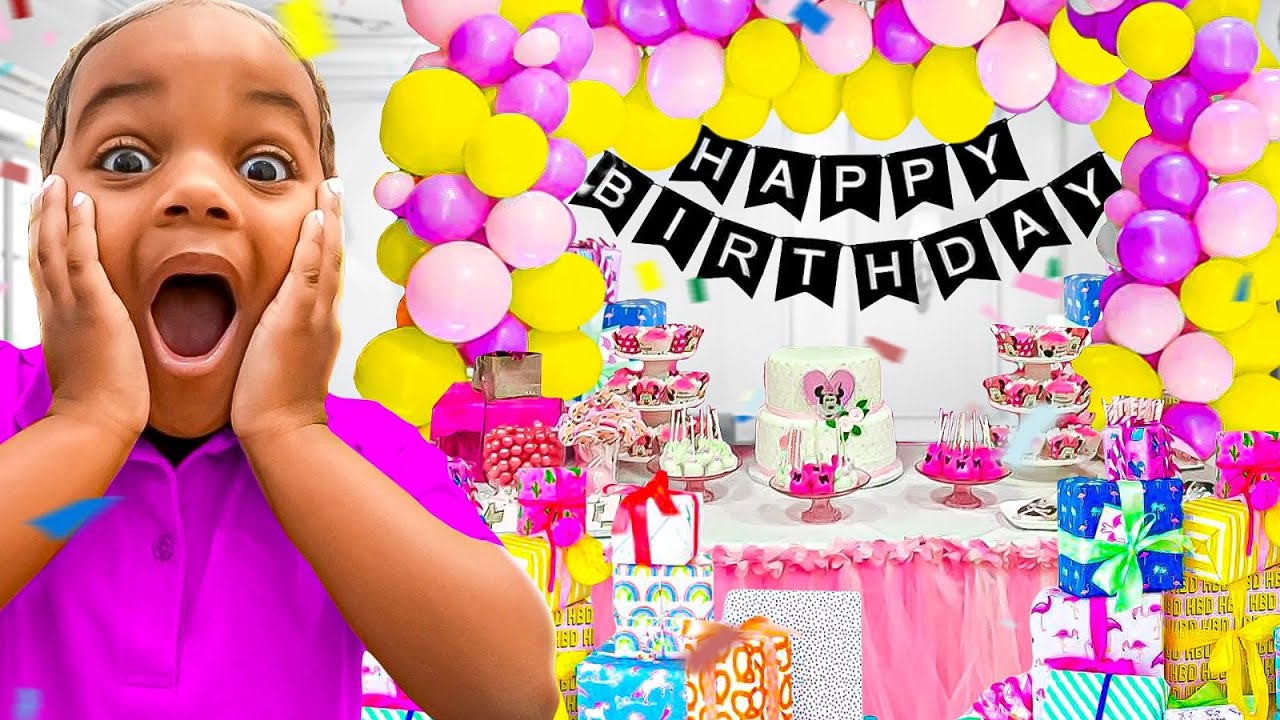 SURPRISING NOVA WITH HER 3RD BIRTHDAY PARTY