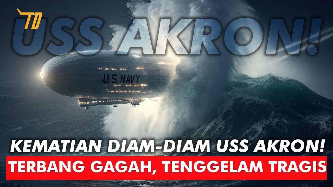 Terbang Gagah, Tenggelam Tragis: Kematian Diam-Diam USS Akron!