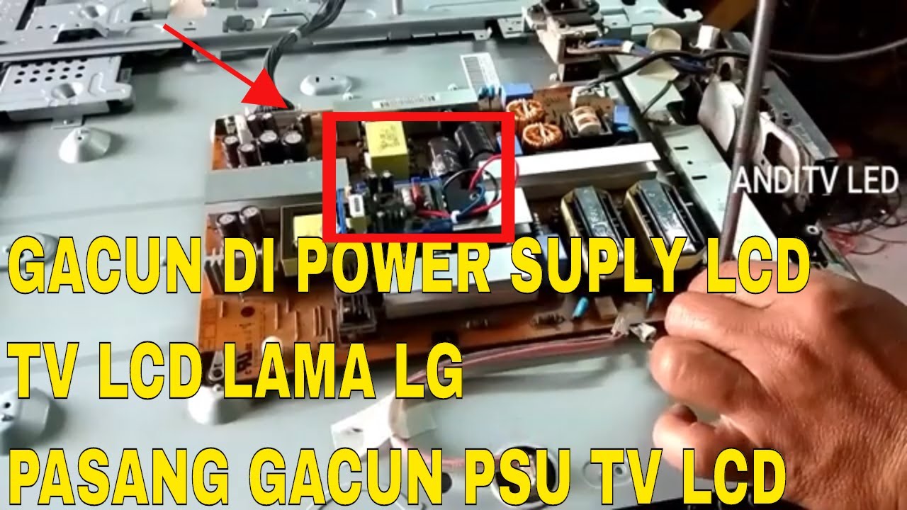 GACUN DI PASANG DI TV LCD LG LAMA