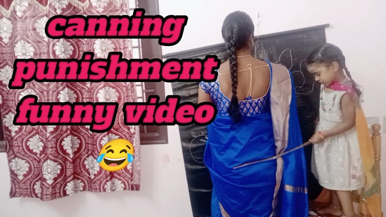 back caning punishment girls students in school/classroom punishment /teacher students funny video