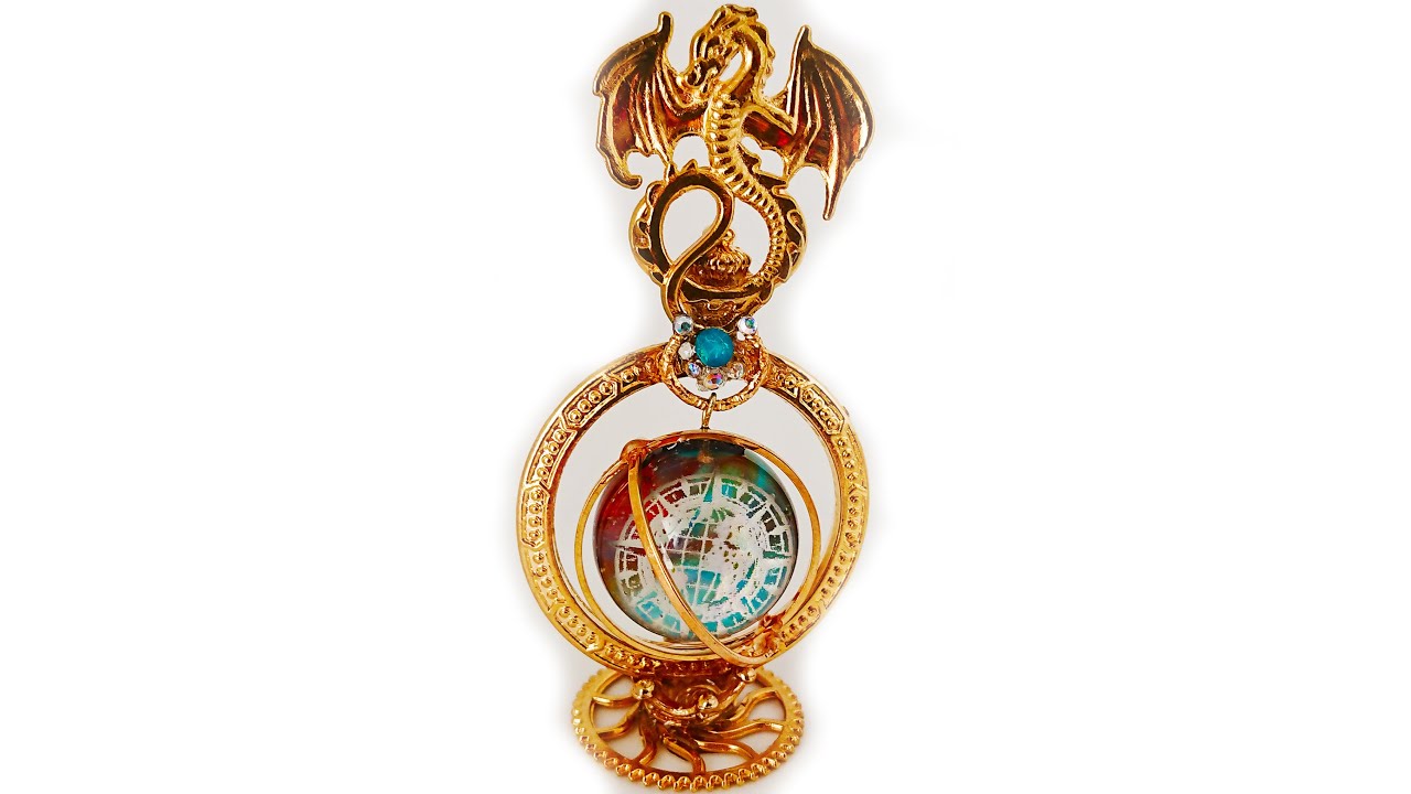 ドラゴンの天球儀レジン♪Dragon's Globe Resin♪