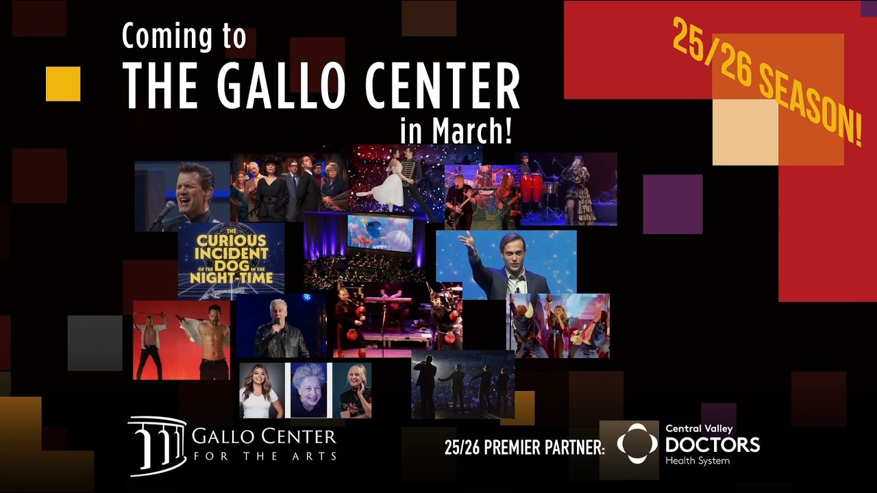 March at the Gallo Center for the Arts!