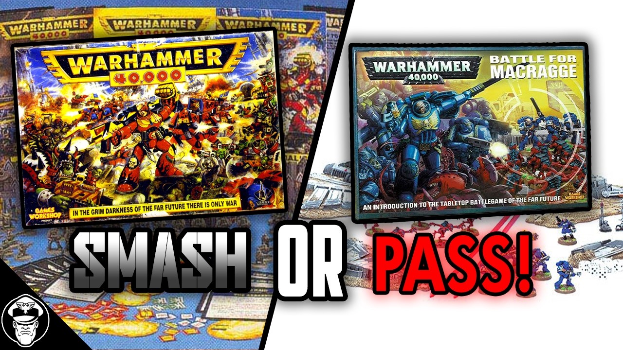 Smash or Pass! Rating All of the Warhammer 40K Starter Sets from 1st Edition to 11 Edition!