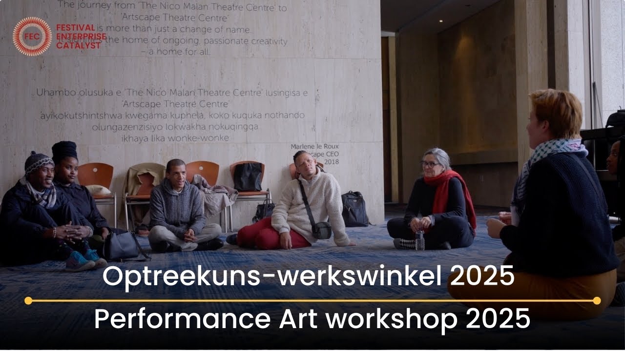 Optreekuns-werkswinkel 2025 | Performance Art workshop 2025