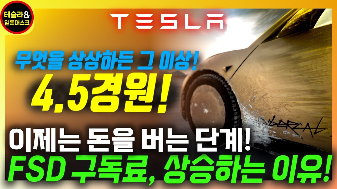 [테슬라] 4.5경 원 시장 열렸다! 아크 인베스트 보고서가 폭로한 테슬라 로보택시의 압도적 수익 구조 / 일론의 시총 '100조 달러' 예상