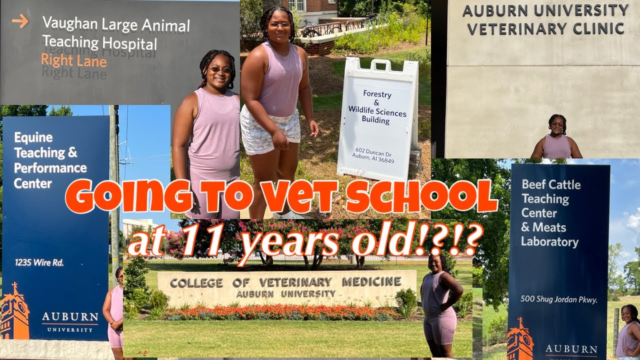 GOING TO VET SCHOOL AT 11 YEARS OLD | Auburn University Jr  Vet Camp 2022
