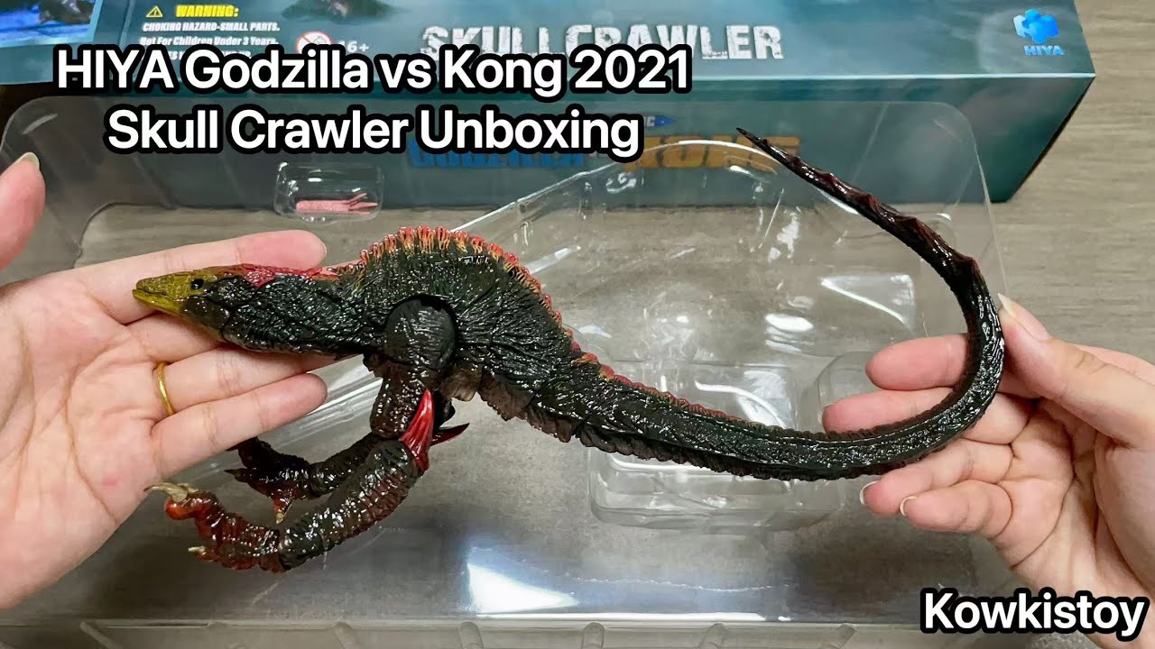 Unboxing✨HIYA Godzilla vs Kong 2021 Skull Crawler #kowkistoy #hiyatoys #monsterverse