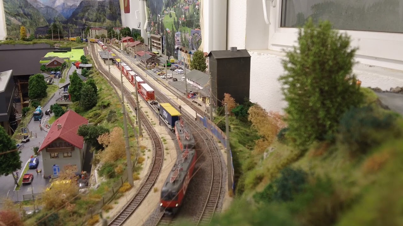 1293 ÖBB mit Bode auf der Brennerbahn 1:87 - Modellismo Ferroviario Model Railway 鉄道模型  ferrocarril
