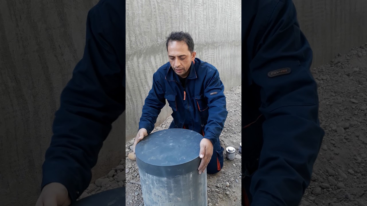 طريقة تركيب قاعدة المنهولة البلاستيكية ٤٠٠ ملم