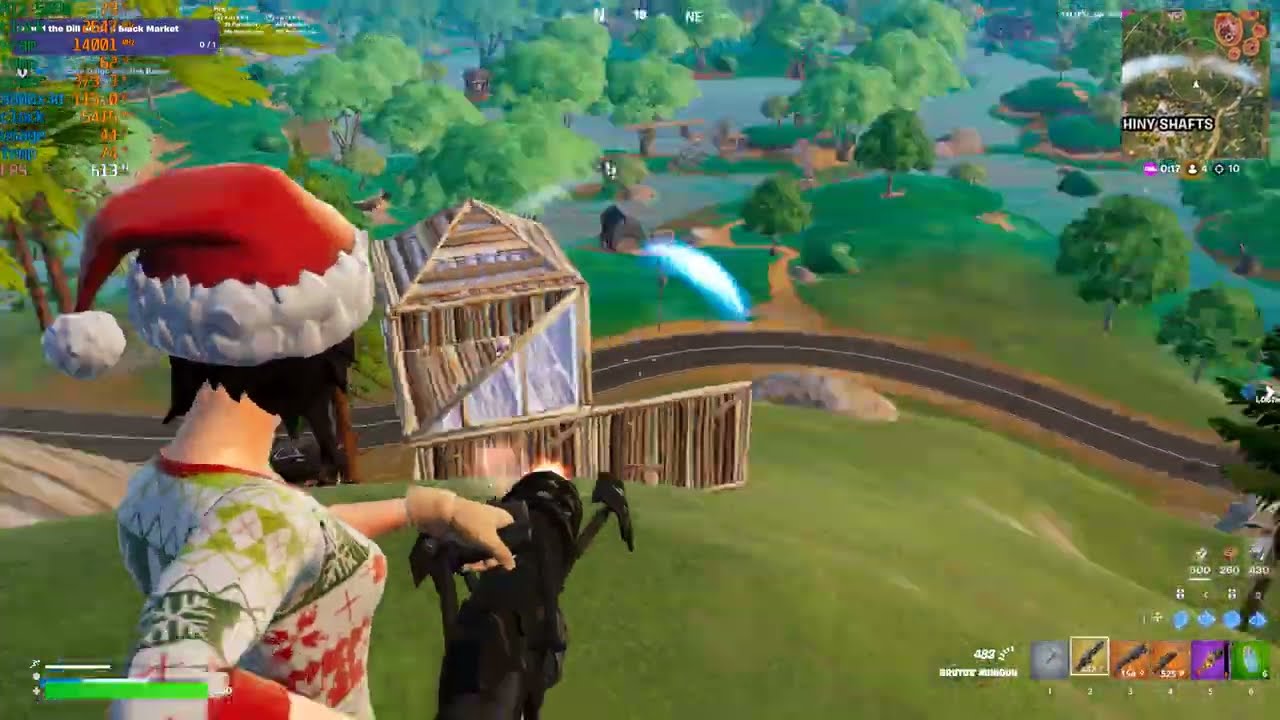 Fortnite Performance Mode | RTX 5090 | R7 9800X3D | 4K  Low Competitive Settings -Chapter 6 Season 2