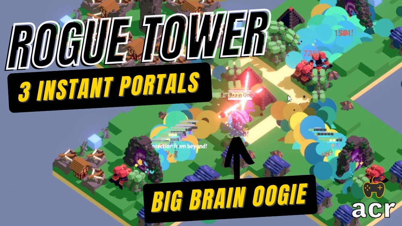 Rogue Tower 3 Instant Portals! Do we kill Ooogie and win???