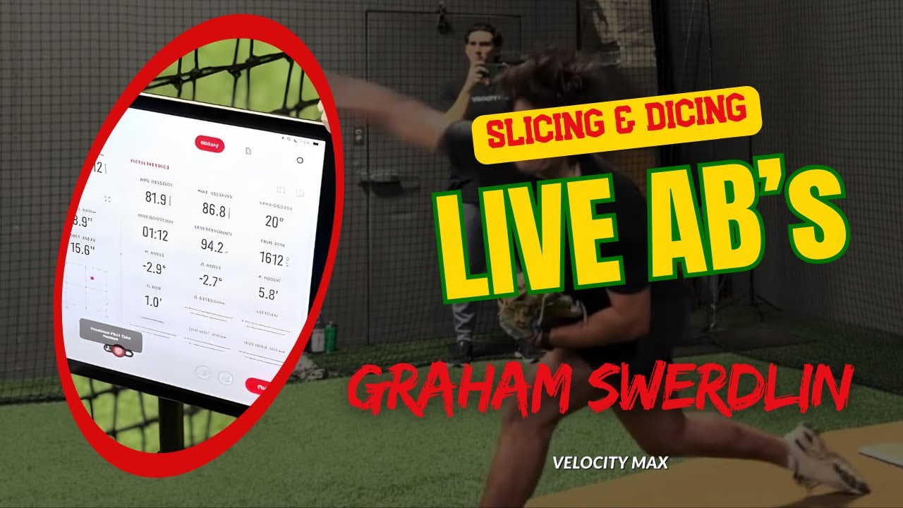 Pitcher DOMINATING Hitters in LIVE ABs! | 2027 RHP Graham Swerdlin
