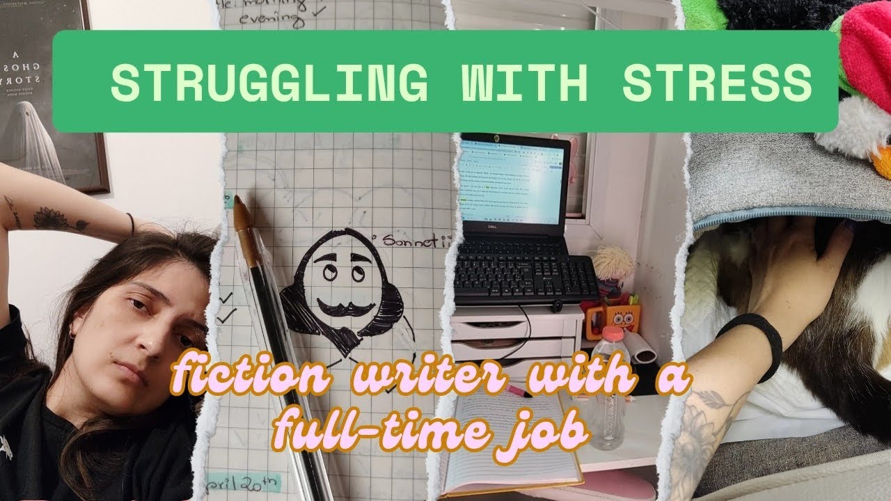 day in a life: fiction writer failing to write under stress