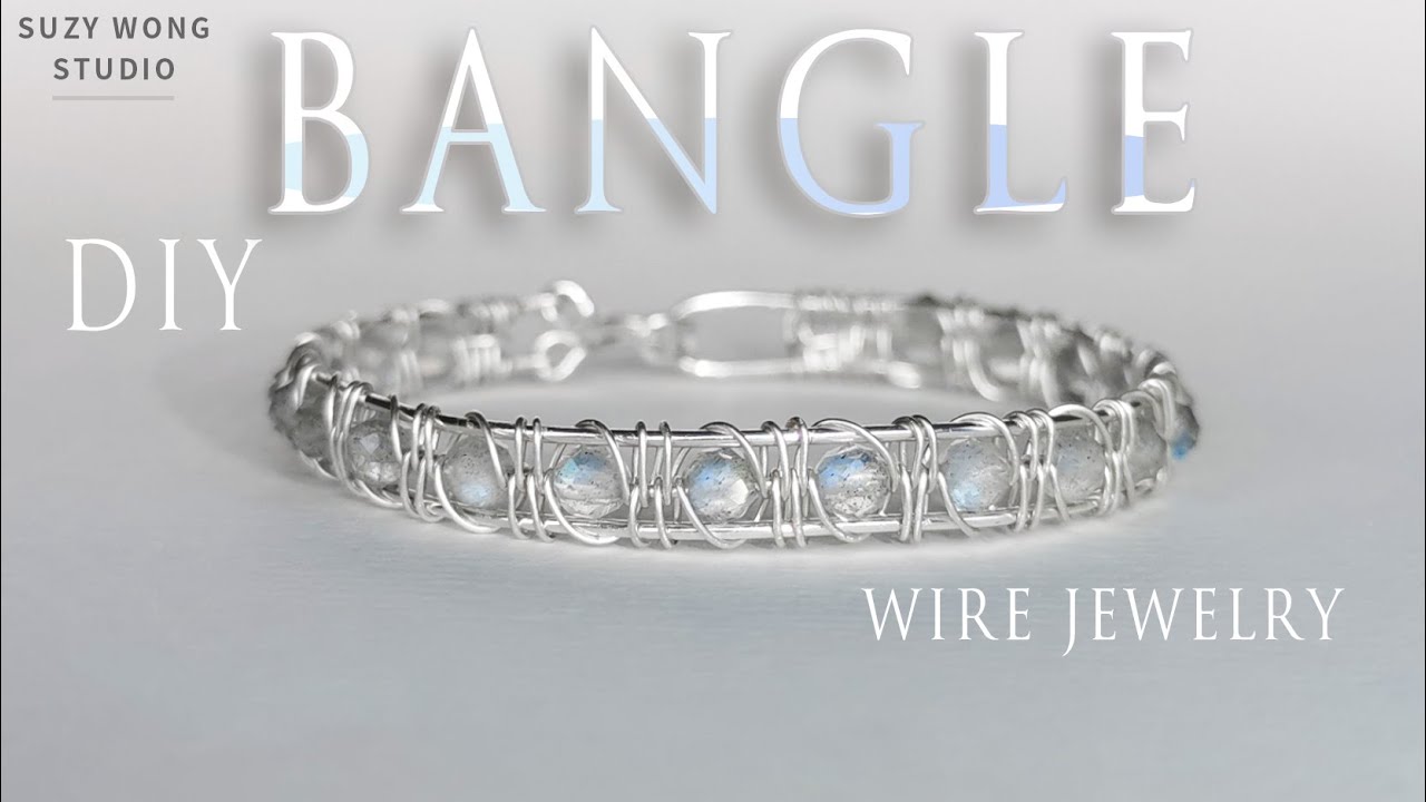 Wrap Bracelet| Simple Bangle| Easy Bracelet | Wire Wrap Tutorial | DIY Jewelry| How to make