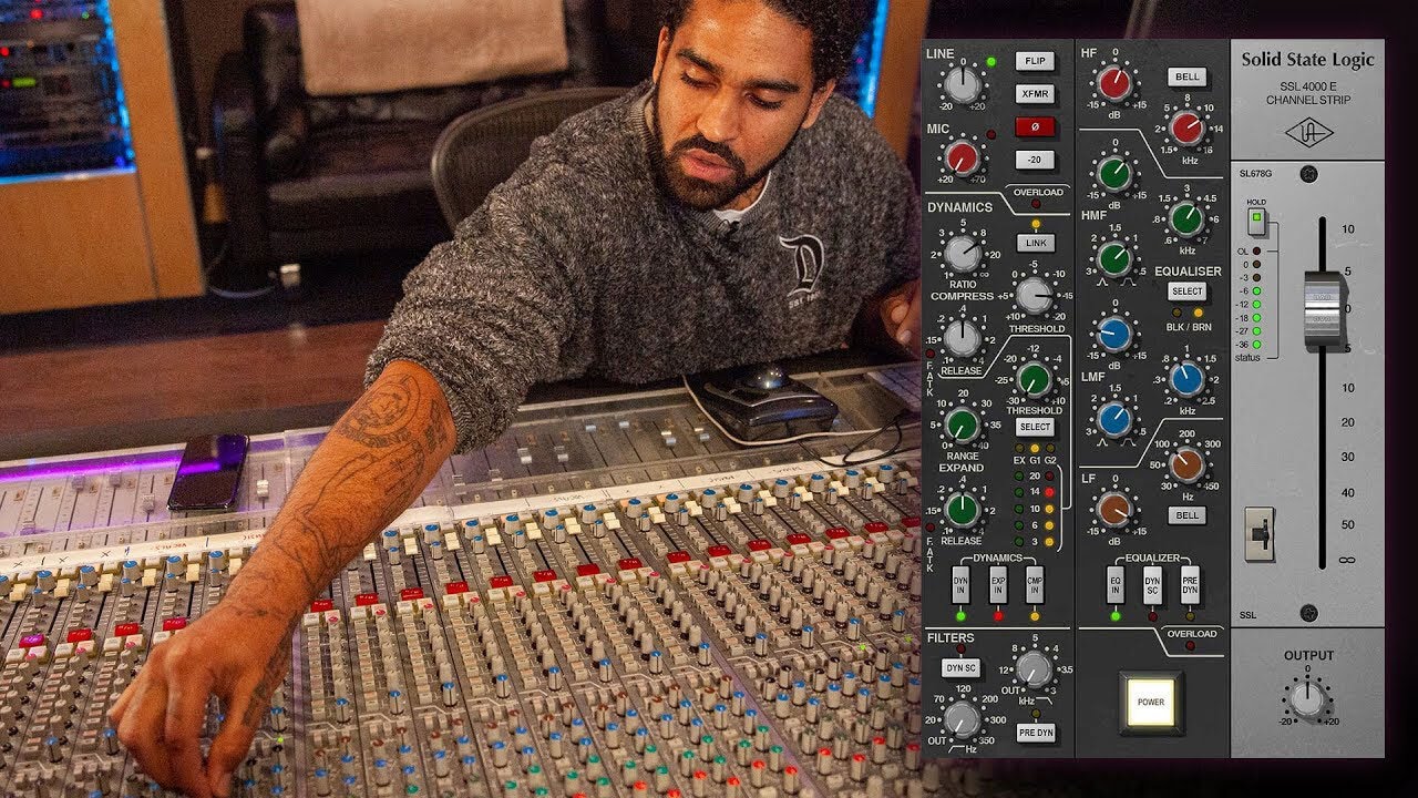 Universal Audio - Mixing Hip-Hop Vocals with Derek 