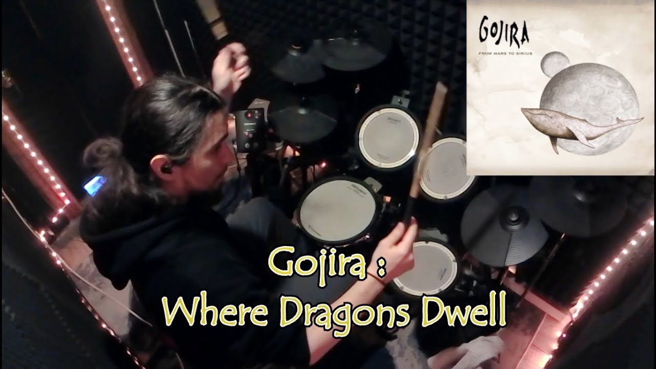 Gojira - Where Dragons Dwell (drum cover by Daniel Araya)