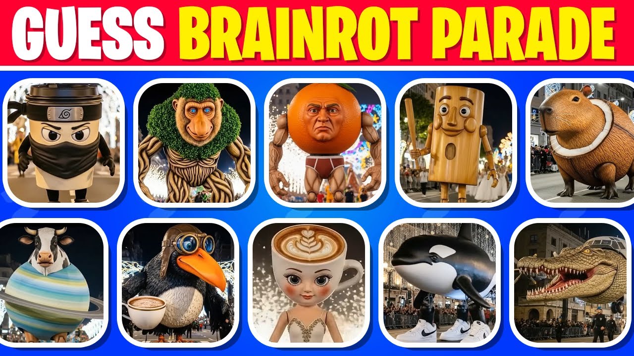 Guess SIGMA BOY x BRAINROT PARADE | Italian Brainrot Quiz