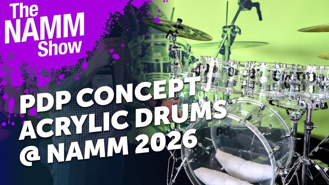 PDP Drums @ NAMM 2026