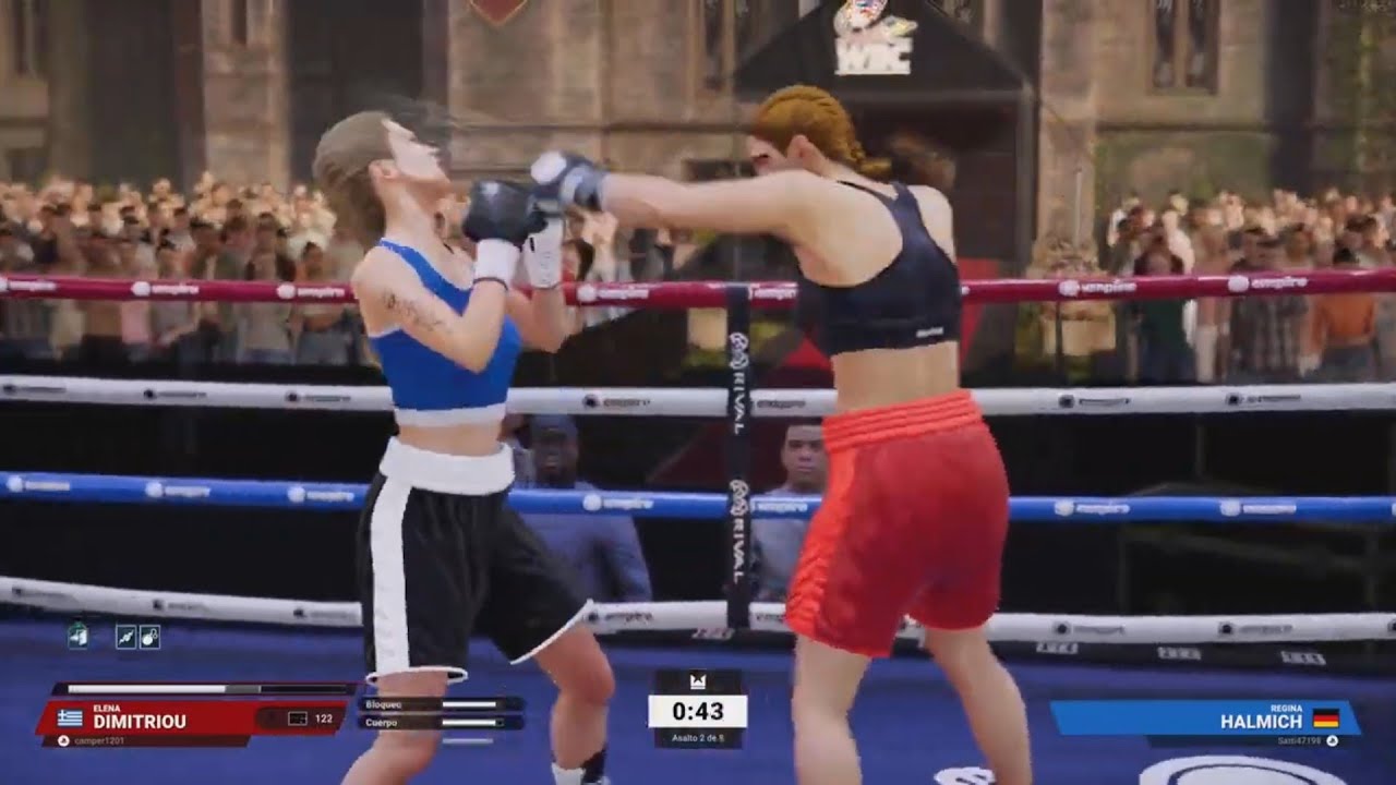 Undisputed - Elena VS Regina Halmich (online match)