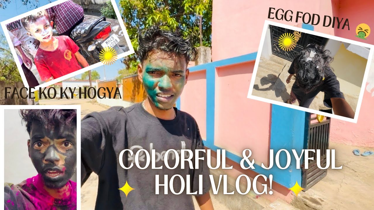 HOLI Celebrating Vlog 😍🎨 2026 ❤️ || VANSH VLOGS || DAILY LIFE UPDATES ||