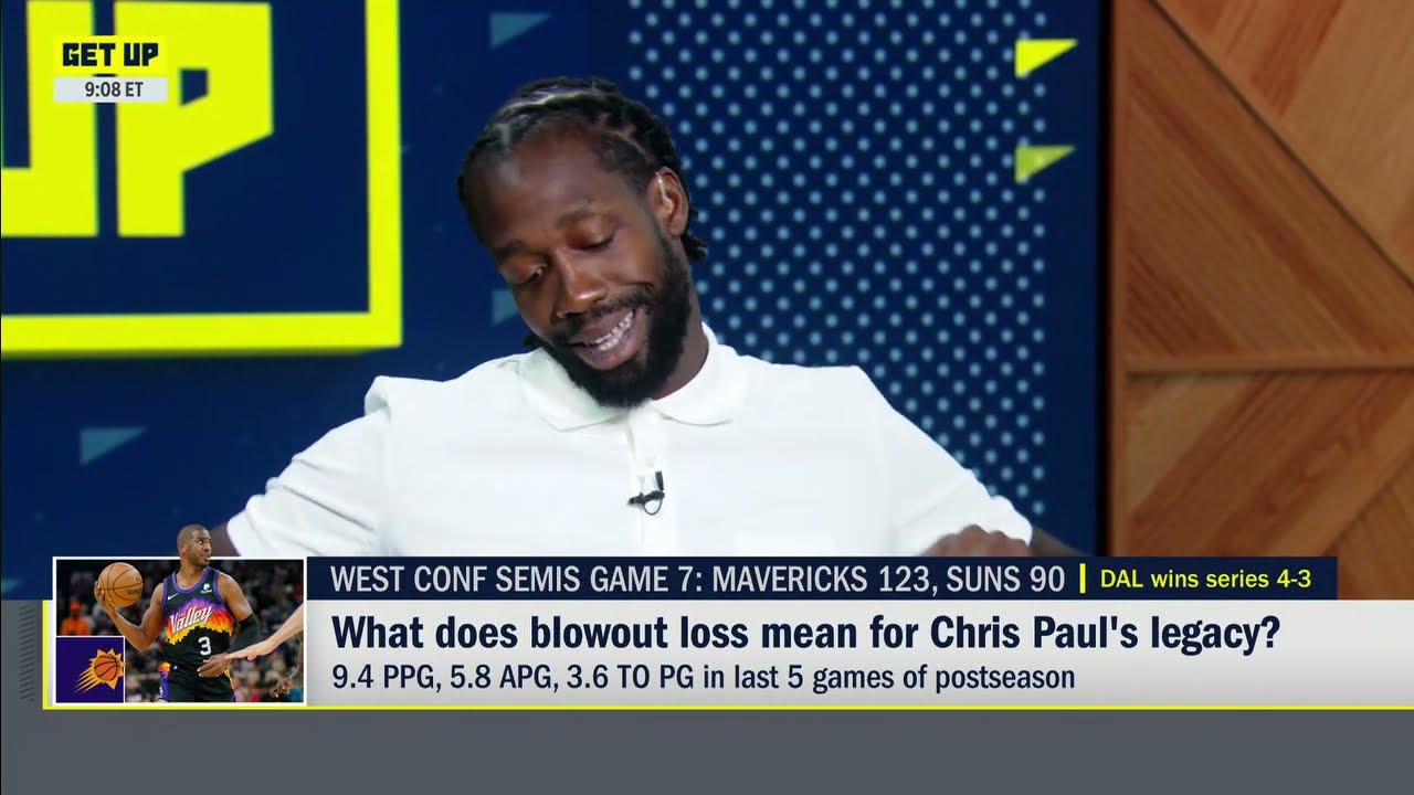 Pat Bev calls out Chris Paul on Get Up 👀🗣