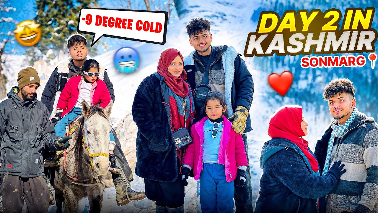 Aj Pata Chala Kashmir Ko Jannat q Kaha Jata Hai | Har Jagah Sirf Barf Hi Barf😍