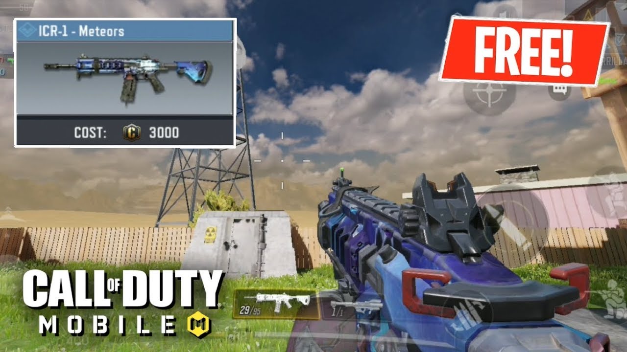 *NEW* THE ICR-1 METEORS CHEAPEST SKIN IN CALL OF DUTY MOBILE! (SEASON 3)