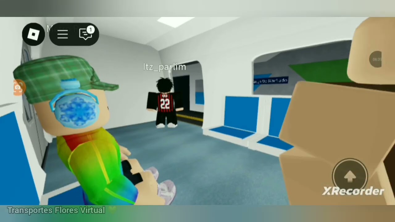 [Roblox] Metrô Rio 2, Mostrando Pessoas em Treinamento. @ToyDavi