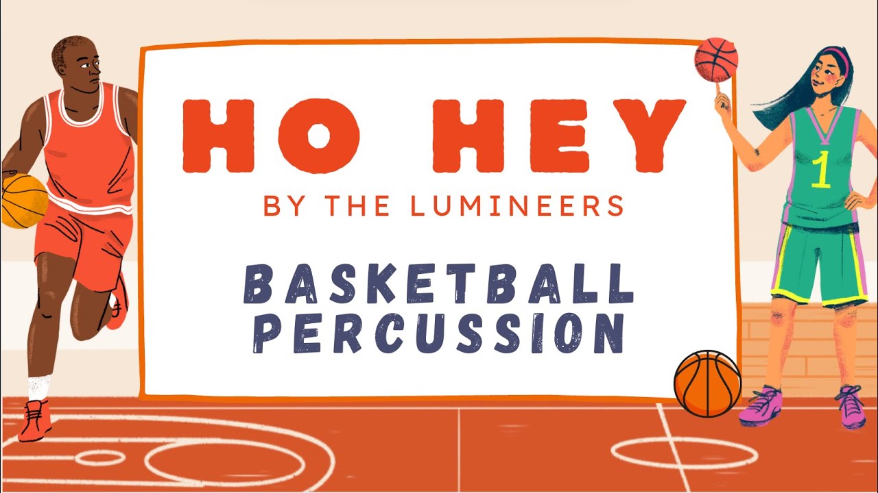 Ho Hey Basketball Percussion Play Along | March Madness in Music | Bouncy Ball Rhythms