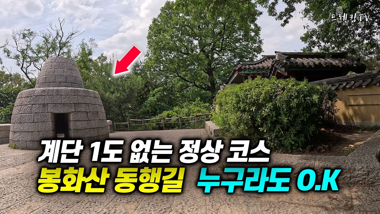 봉화산역(6호선) 3분!!! 서울 봉화산 동행길 | 무장애숲길 계단 1도 없이 정상! 누구나 편하게 걷는 힐링 코스