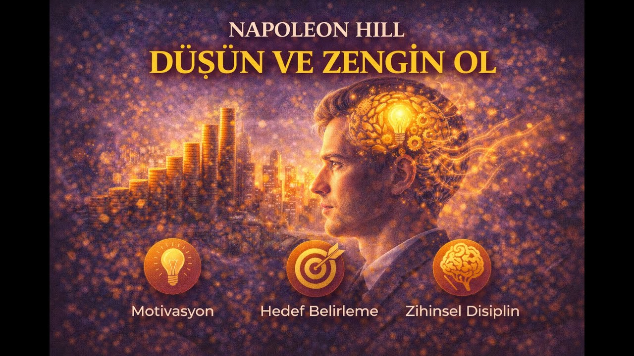 Napoleon Hill – Düşün ve Zengin Ol | Zihnin Gücüyle Başarıya Giden Yol