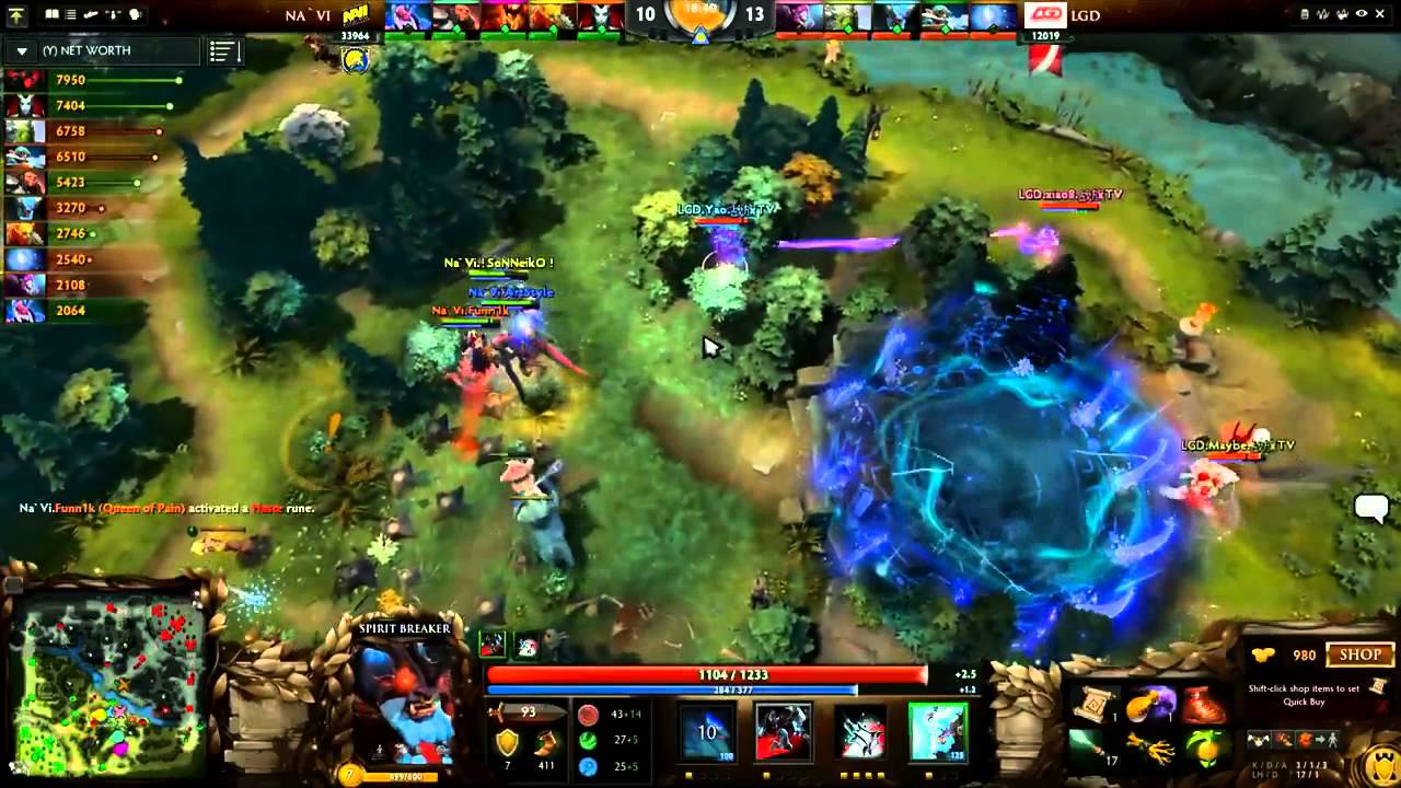 Navi VS LGD Game 1 Highlights {Maybe Tiny} - Dota 2 TI5 Group Stage Day 3