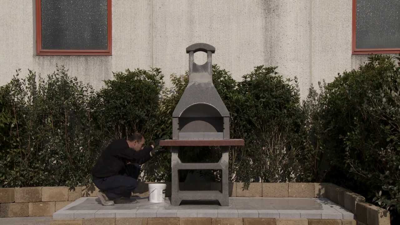 How to assemble a traditional masonry barbecue (by Sunday)