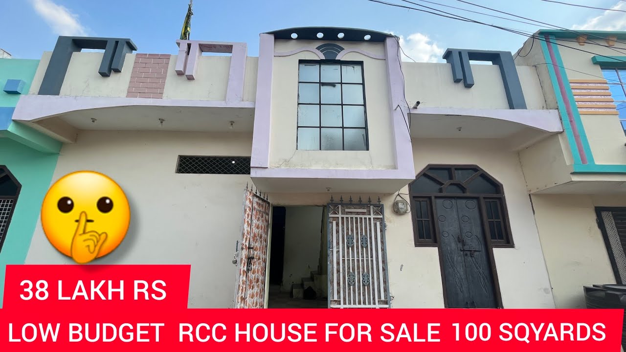 100 SQYARDS REJISTERED HOUSE FOR SALE 3 YEARS OLD LOW BUDGET  ERRAKUNTA SAYEED COLONY