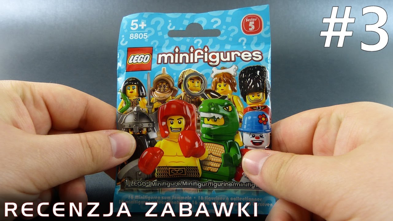 Tajemniczy Ludzik Lego z Saszetki #3 - polska recenzja zabawki - Lego Minifigures Series 5