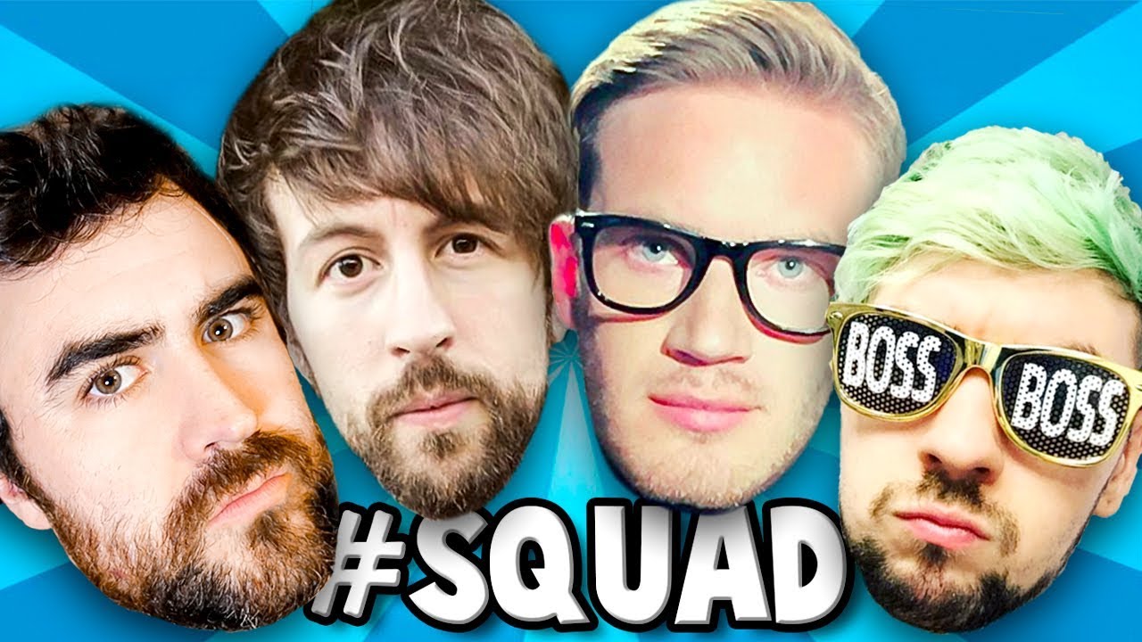 THE ULTIMATE SQUAD | PlayerUnknown's Battlegrounds #7 w/ Pewds, Brad & Jack