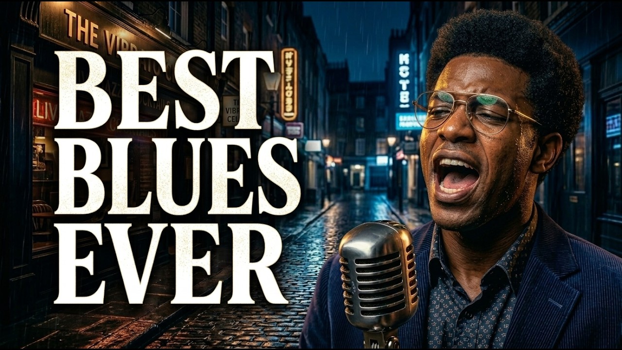 Dark Night Blues | Emotional Guitar Solos and Deep Soulful Vibes