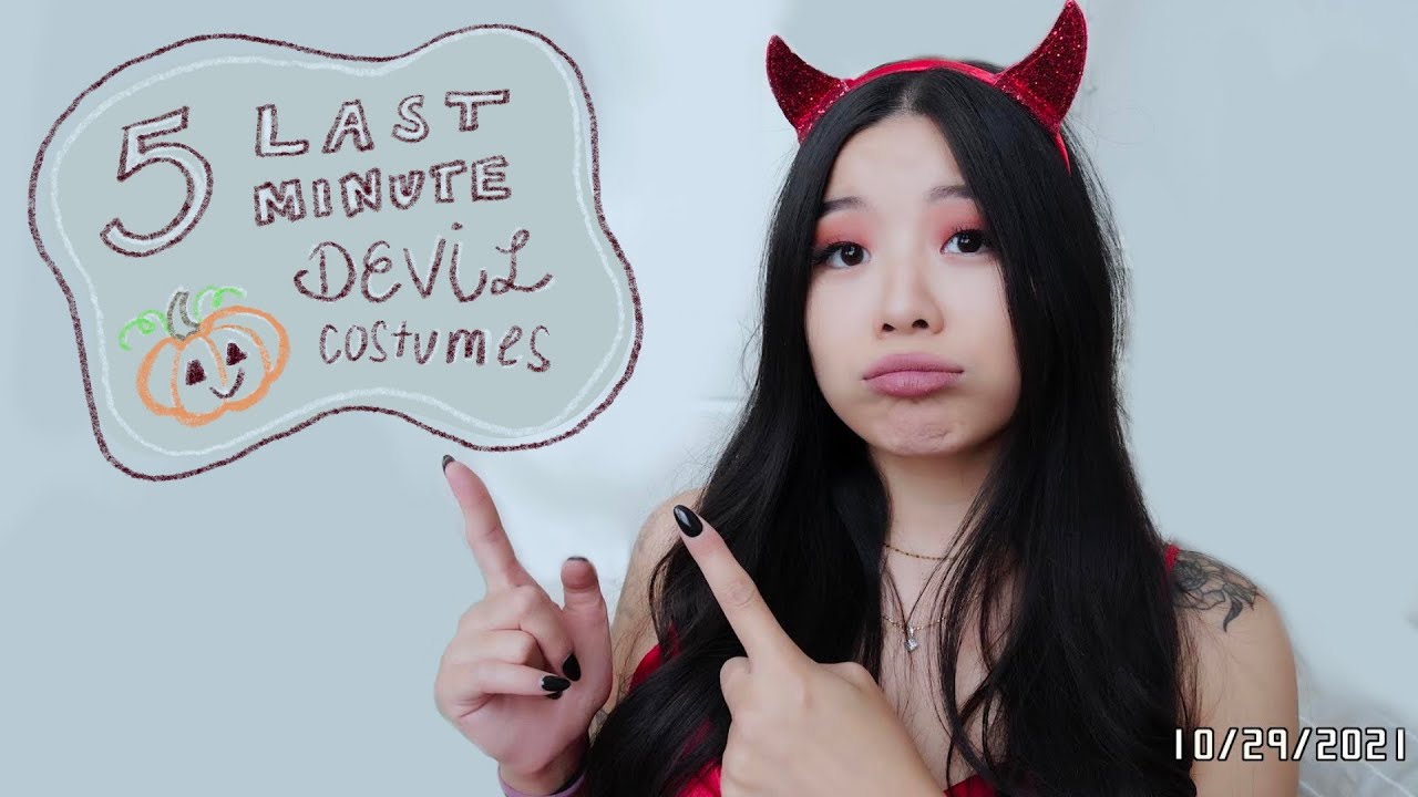 5 Easy Last Minute Devil Costumes