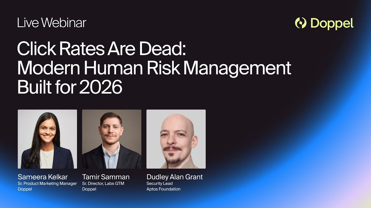 Click Rates Are Dead: Modern Human Risk Management Built for 2026