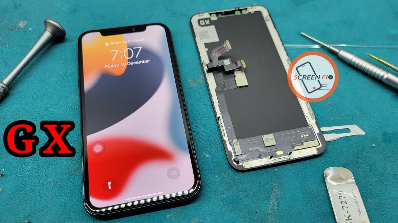 How to change iPhone X display  - iPhone X GX Screen