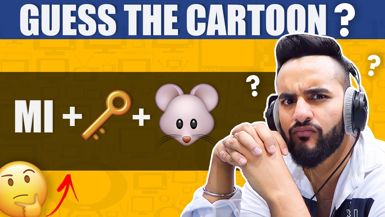 Guess the CARTOON challenge !! [ 99.9% FAIL this TEST ]