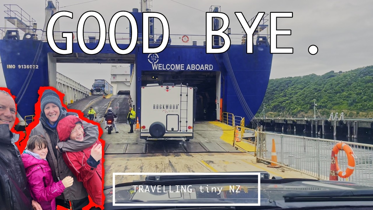 Tiny House | North Island Begins: Stormy Seas, Dodgy Tyres & Family Fun.