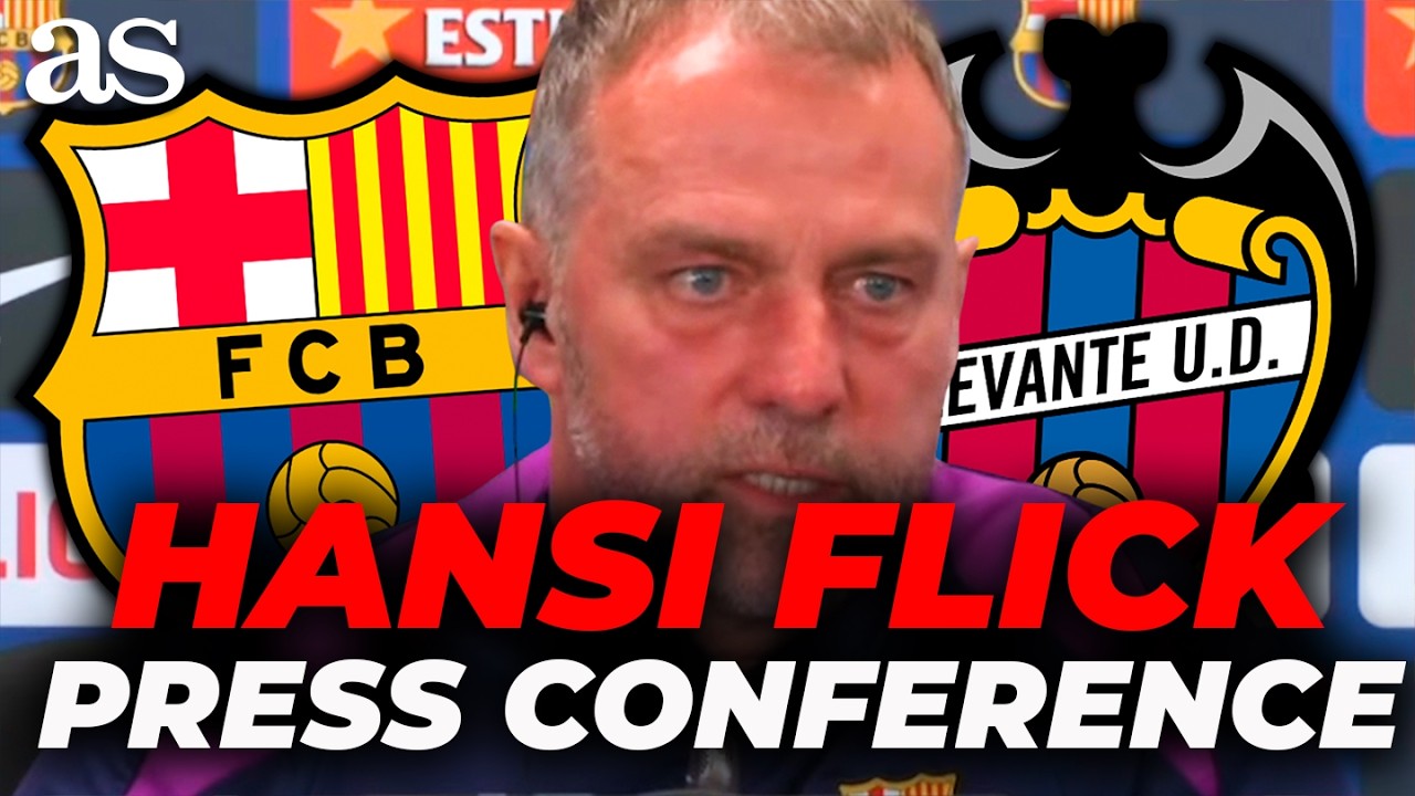 HANSI FLICK, full press conference ahead of FC BARCELONA - LEVANTE | LALIGA