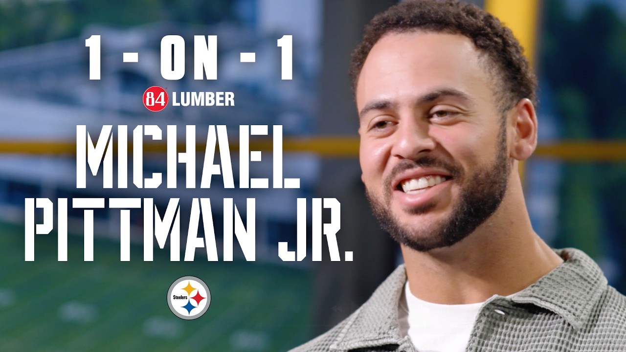 Exclusive Interview with Michael Pittman Jr. | 1-on-1 | Pittsburgh Steelers