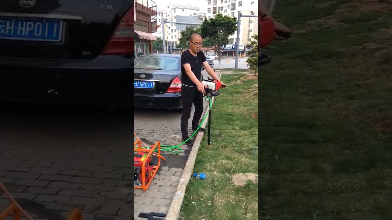 BXZ-1 small portable core drilling rig, backpack core drilling machine