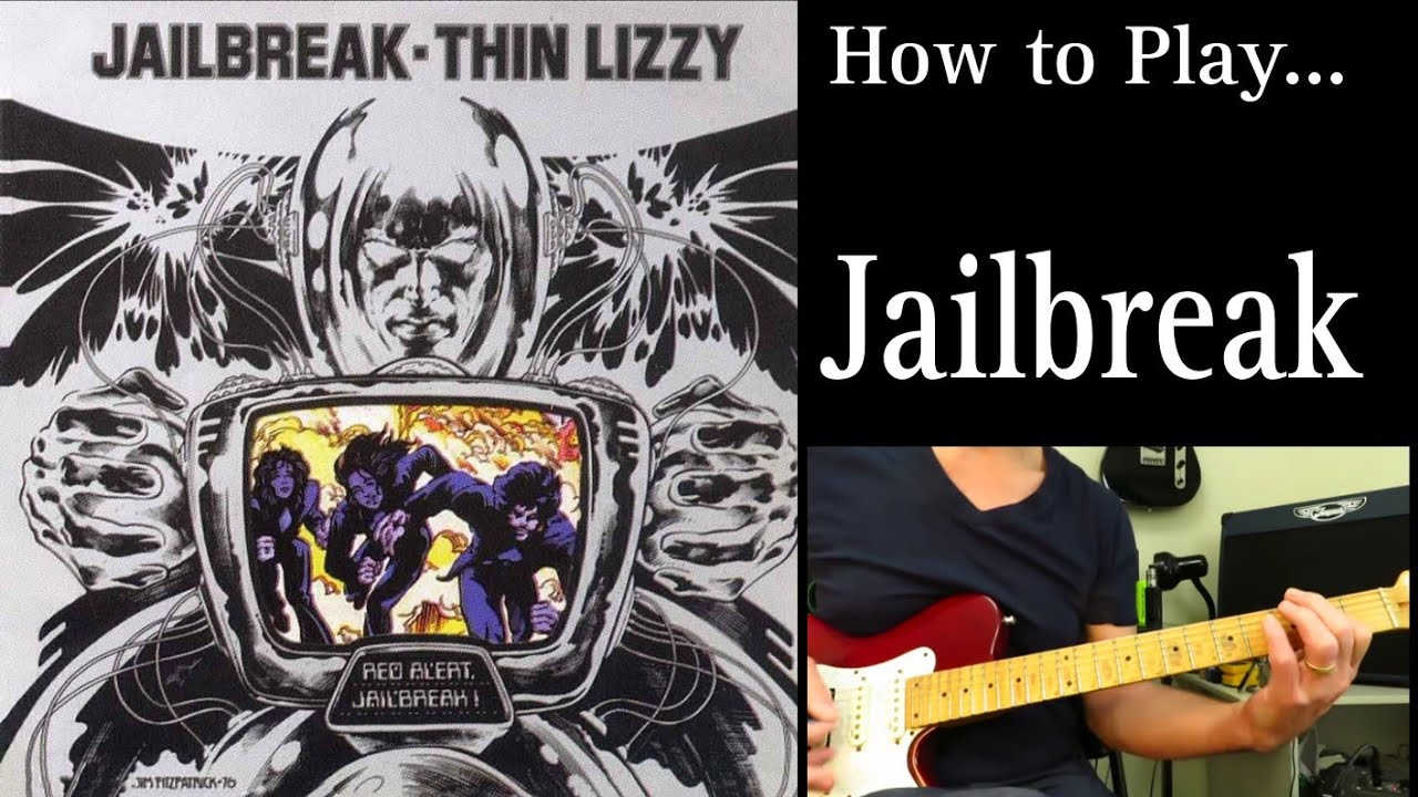 Побег из тюрьмы - Thin Lizzy. Урок игры на гитаре / Самоучитель.